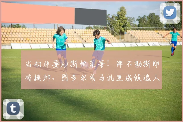 当初非要炒斯帕莱蒂！那不勒斯即将换帅，图多尔或马扎里成候选人